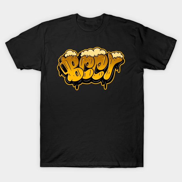 beer T-Shirt by absolemstudio